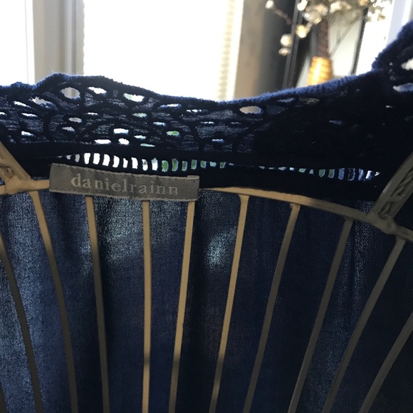 Navy Blue Blouse - Picture 3 of 3